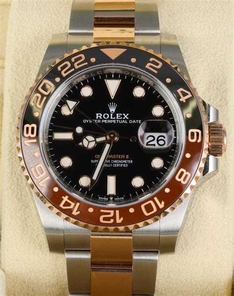 rolex gmt master root beer rose gold|rolex gmt root beer review.